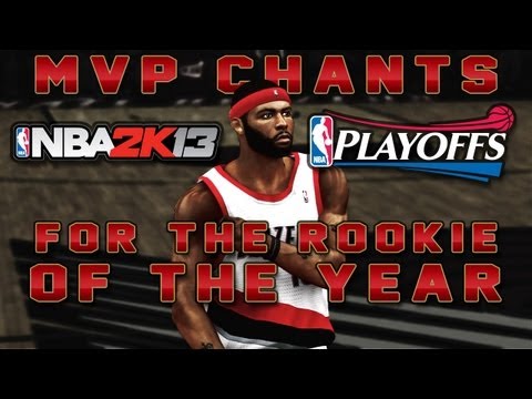 NBA 2K13 MyCAREER Playoffs QFG3 VS. Memphis Grizzlies - MVP Chants For Rookie of the Year !