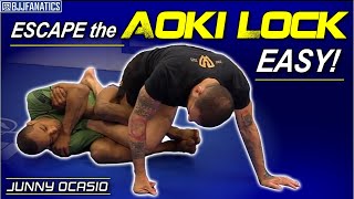 How to Escape the Aoki Lock WITH EASE by Junny Ocasio