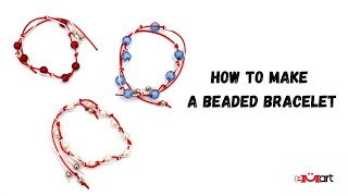 How to make a beaded bracelet 