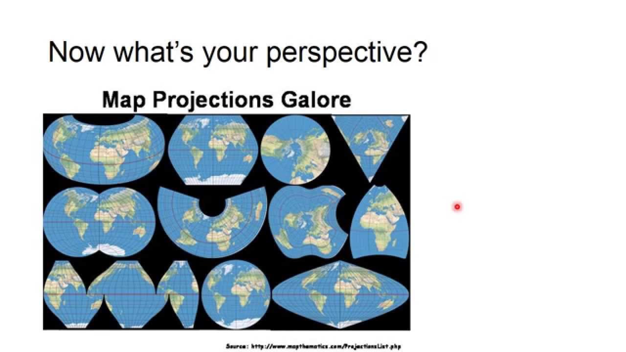 Map Projections and People's Perceptions