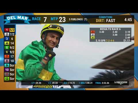 Campaign Wins the Cougar II Handicap (Grade III) Race 6 at Del Mar 07/24/19