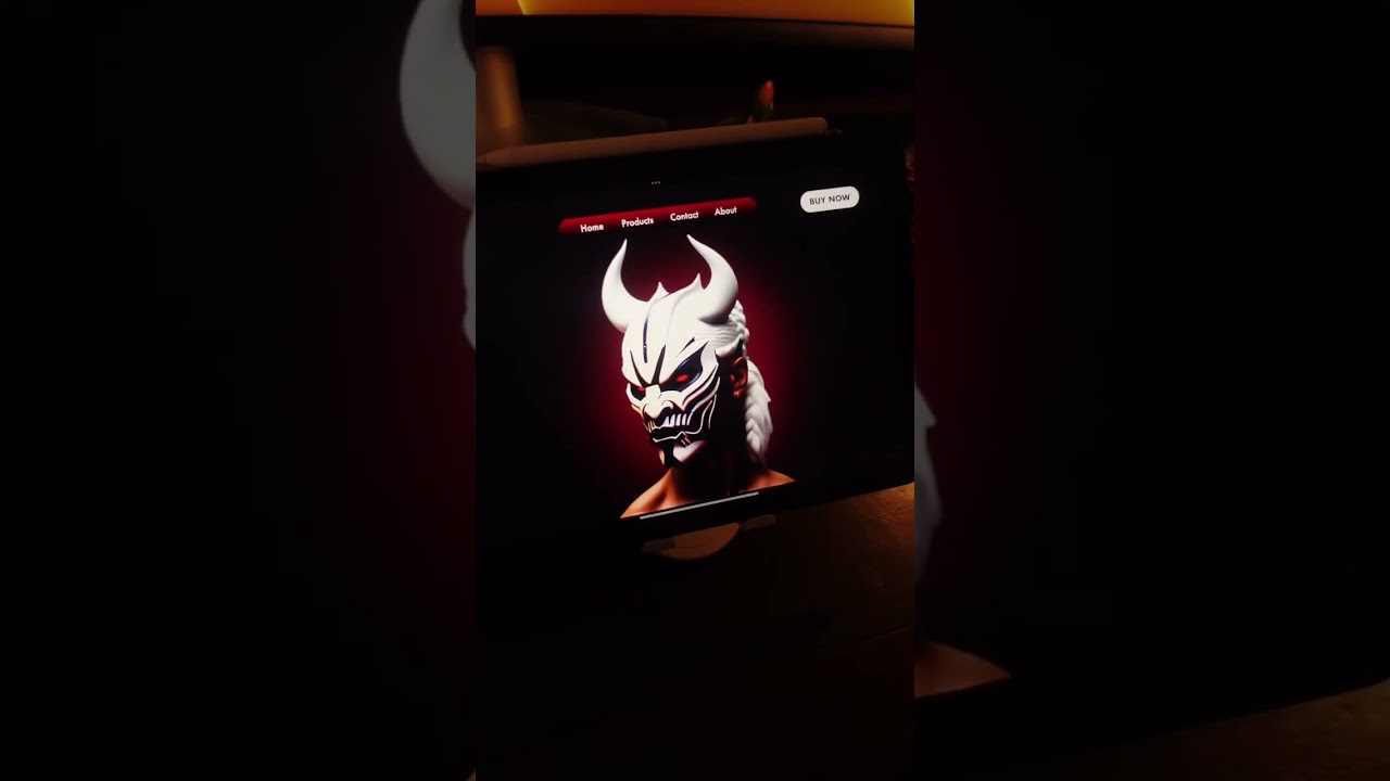 Samurai Mask - Figma Design