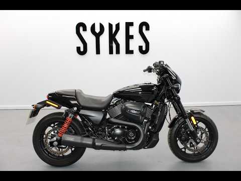 2018 Harley-Davidson XG750A Street Rod 750 in Vivid Black