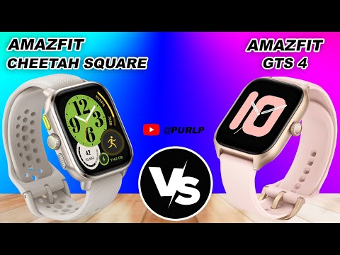 Amazfit Cheetah Square vs Amazfit GTS 4: Specs Comparison