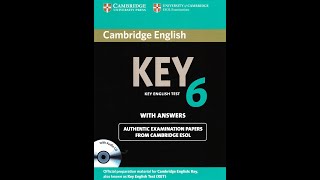 Listening A2 | KET 6 | Test 1 | Part 1