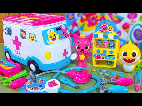 Satisfying with Unboxing Cute Ambulance Doctor Set , Drinks Vending Machine Toys Review | ASMR