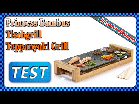 Princess Bambus Tischgrill/ Teppanyaki Grill