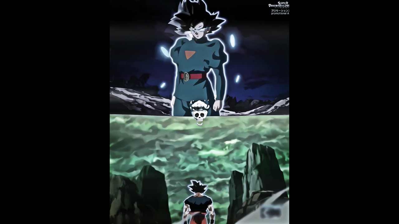 Goku Ultra Instinct is back ☠💀 #goku #kefla #dbs #uigoku #skulledit