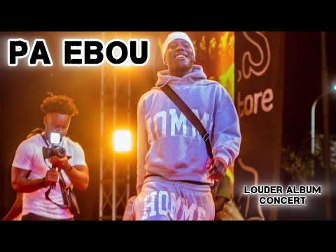 Pa Ebou Performance at - Hussain Dada LOUDER Album Launching