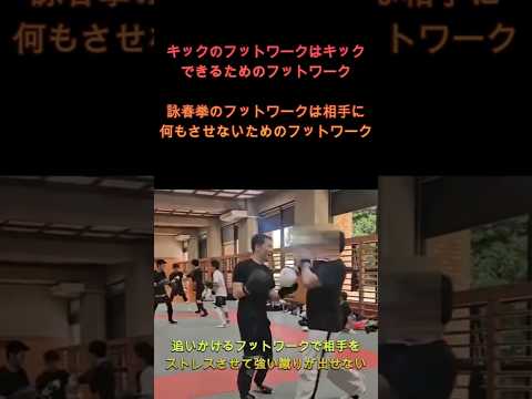 キックからパワーを引き出す方法 【詠春拳のフットワーク】　#格闘技 #詠春拳 #ファンクショナル