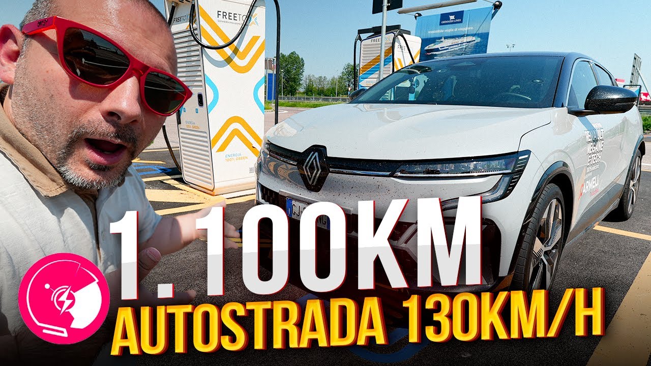 La sfida dei 1.000 km  | Renault Megane E-Tech da 60 kWh