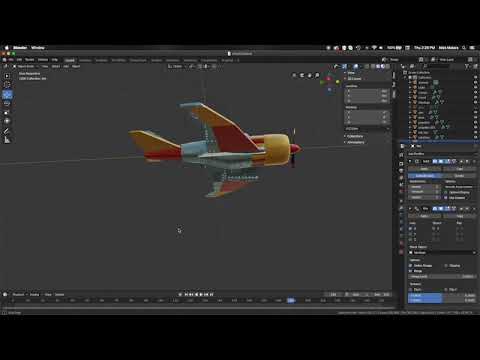 Blender 2.8 Plane