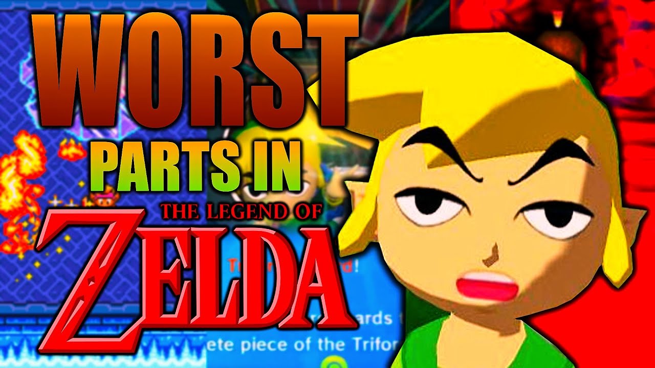 The WORST PARTS in Every ZELDA Game