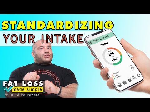 Standardizing Your Caloric Intake | Fat Loss Dieting Made Simple #1