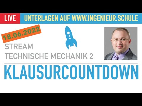 Klausurcountdown – Technische Mechanik 2 – Elastostatik Festigkeitslehre