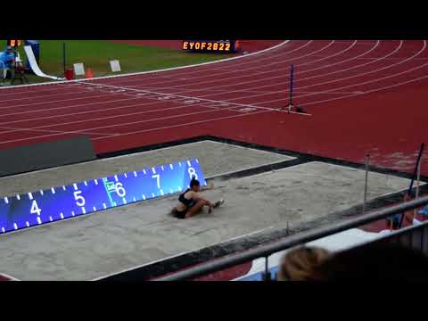 Dalj [Ž], FINALE, srebrna Anna Ćurković - Europski olimpijski festival mladih 2022