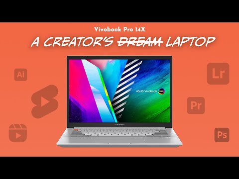 Laptop for Graphic Designing & Video Editing - Asus Vivobook Pro 14X