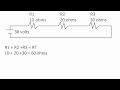 Circuits In Series How To Find Current And Voltage Of Each Resistor