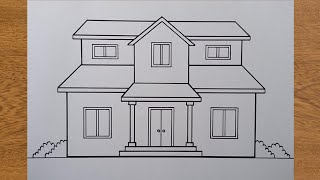 Download lagu How to Draw a House | Very Easy - Drawing House For Beginners mp3 Download lagu How to Draw a House | Very Easy - Drawing House For Beginners mp3