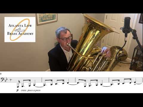 2025-2026 GMEA All-State CB Technical Etude: Tuba