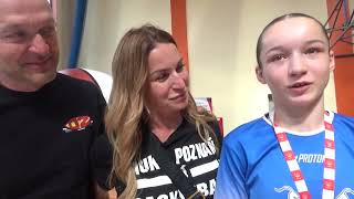 Aniołki, ale z charakterem! Koszykarki MUKS Poznań zdobyły brązowe medale mistrzostw Polski U-13!