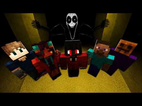 5 Idiots Vs Minecraft's Best Backrooms Mod