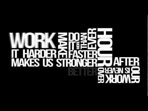 Justice vs Daft Punk D.A.N.C.E (Fused mix) Typography