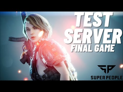 THE LAST TEST SERVER GAME - SUPER PEOPLE (FULL GAMEPLAY)