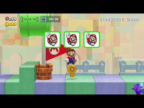 Super Mario Maker 2 🔧 Endless Challenge 7609 - 7616