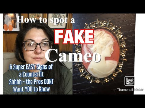 How to Spot a FAKE Cameo - 6 signs your Cameo isn’t REAL, a novice guide