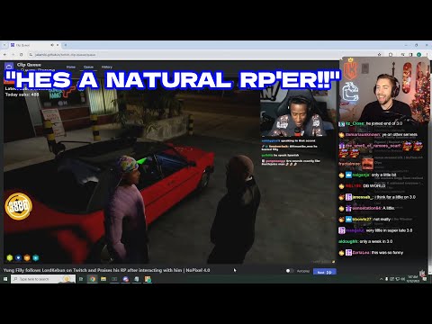 Lord Kebun Reacts To Yung Filly LOVING His RP And Says He's A Natural At RP...| NoPixel 4.0