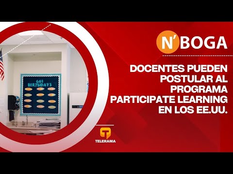 Docentes pueden postular al programa Participate Learning en los EE.UU.
