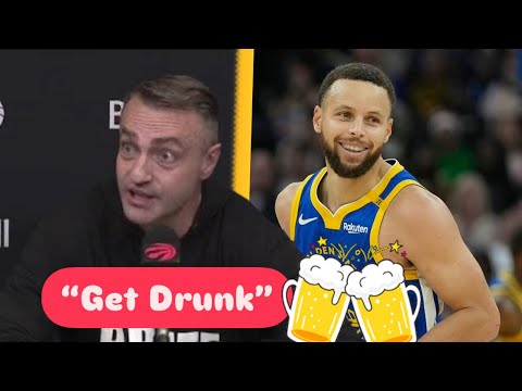 Toronto Raptors HC Darko Rajakovic: "Will Get Drunk" When Warriors Star Steph Curry Retires