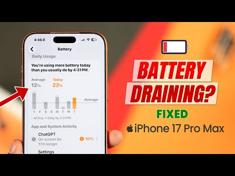iPhone 17 Pro Max Battery Draining Fast - Fixed