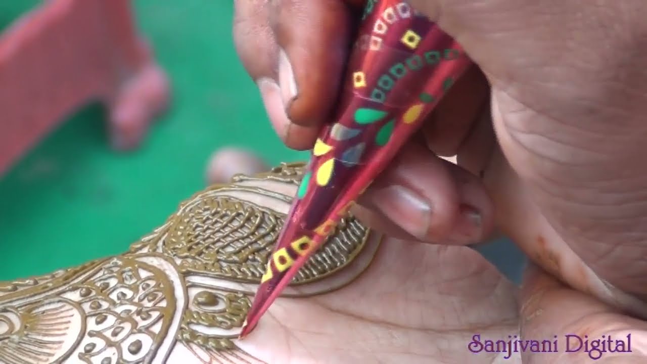 easy fillers for full hand mehndi design tutorial by sanjivani lifestyle