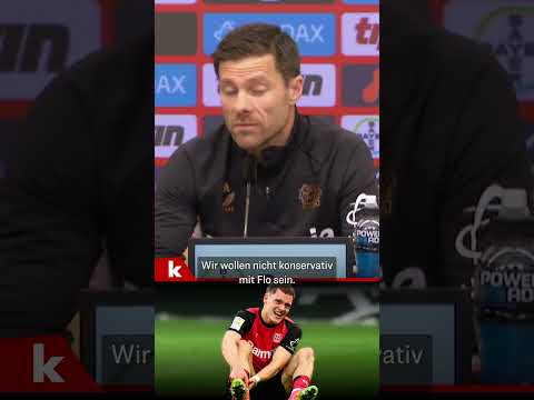 Xabi Alonso zu Wirtz-Verletzung: "Wollen nicht konservativ sein" #shorts