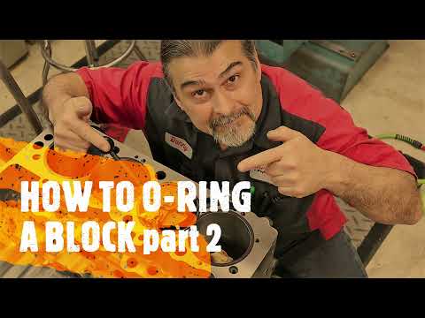 How to o-ring a block using ISKY's Groov-Matic O-Ringing tool. PART2