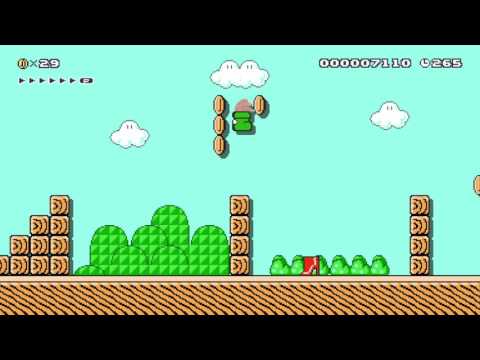 Super Mario Maker Levels: "Shoe Walkway"