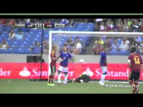 España 2-1 Puerto Rico (Goles ESPN) Full Goals Highlights ESPN