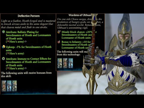 Swordmaster of Hoeth Deflects Missile Attacks after Tides of Torment Update