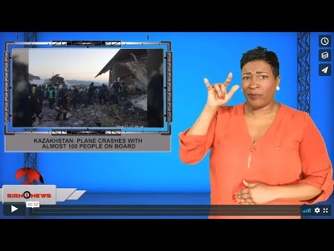 Kazakhstan: Plane crashes with almost 100 people on board (ASL - 12.27.19)