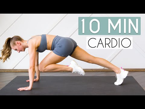 10 MIN CARDIO WORKOUT AT HOME (No Equipment Fat Burn)