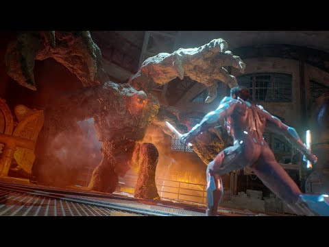 Gotham Knights - Clayface Boss Fight