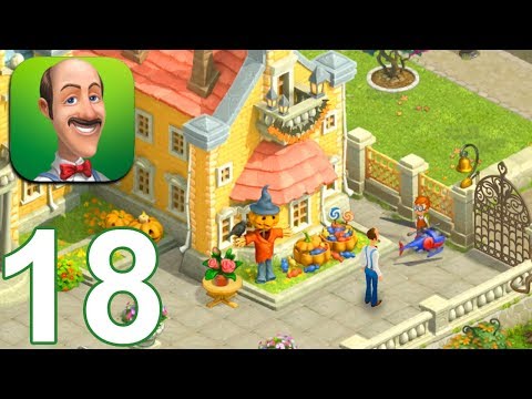 GARDENSCAPES NEW ACRES STORY Walkthrough Gameplay Part 18 - Day 17 (iOS Android)