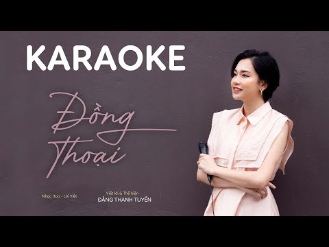KARAOKE | Đồng Thoại -  Lời Việt | Đặng Thanh Tuyền
