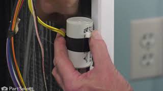 GE Washer Repair: How to Replace the Capacitor (GE # WH12X10462)