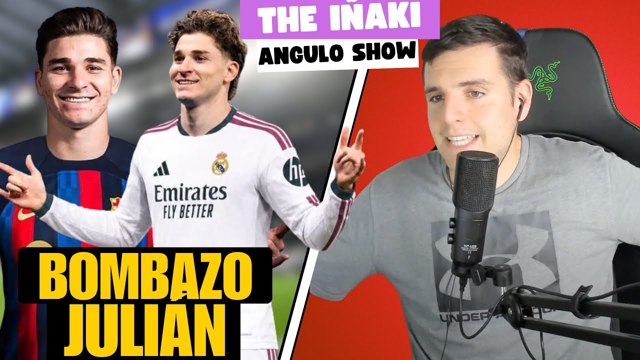 JULIÁN ÁLVAREZ SUELTA LA BOMBA ¿MADRID O BARÇA?: THE IÑAKI  ANGULO SHOW 23/6