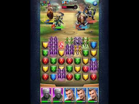 Empires and Puzzles War Valen &:Balthazar 2400 TP vs 3600 TP