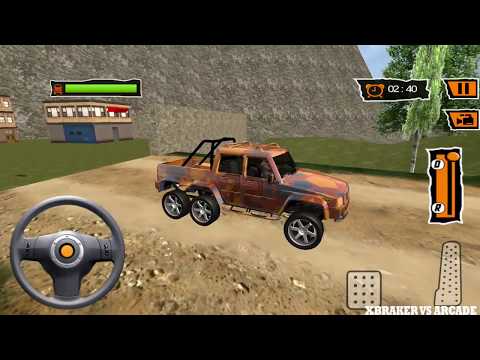 Offroad Mud Runner Truck Driver Sim 6x6 Hilux | NEW UPDATE Jeep 6x6 Driving - Android GamePlay#2