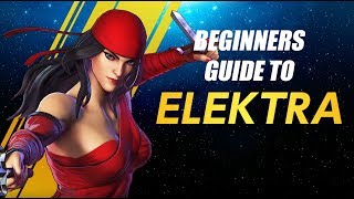 Elektra Beginners Guide - Marvel Ultimate Alliance 3 (MUA3)